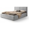 Wilsondo Čalúnená manželská posteľ s úložným priestorom Loretta 180x200 - svetlosivá Wilsondo Čalúnená manželská posteľ s úložným priestorom Loretta 180x200 - svetlosivá