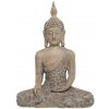 Chic Antique Béžová antik dekorácia sediaca Budha - 30*16*41 cm - Chic Antique Chic Antique Béžová antik dekorácia sediaca Budha - 30*16*41 cm - Chic Antique