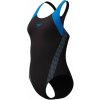 Jednodielne plavky Laneback Speedo® čierna/modrá 038 Blancheporte Jednodielne plavky Laneback Speedo® čierna/modrá 038 Blancheporte