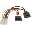 Goobay Power SATA MOLEX M - S-ATA F x2 13cm 68524 - 68524 Goobay Power SATA MOLEX M - S-ATA F x2 13cm 68524 - 68524