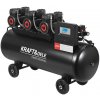 Bezolejový kompresor 200 l 3x2200 W + separátor a manometer s glycerínom KD4084 Bezolejový kompresor 200 l 3x2200 W + separátor a manometer s glycerínom KD4084