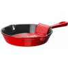 Panvica liatinová smaltovaná 15,5cm červená GRAND FEU NA GRIL A NA PALACINKY Panvica liatinová smaltovaná 15,5cm červená GRAND FEU NA GRIL A NA PALACINKY