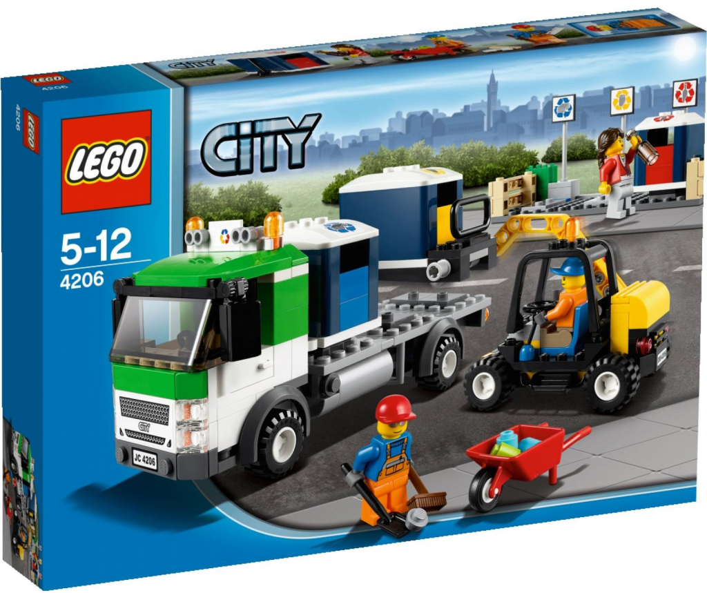 LEGO® City 4206 Recyklační vůz
