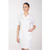 Dámske zdravotnícke šaty M-076F, biela (Zdravotnícke oblečenie) Dámske zdravotnícke šaty M-076F, biela (Zdravotnícke oblečenie)