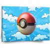 Sablio Obraz Pokemon ball Obloha - 150x110 cm Sablio Obraz Pokemon ball Obloha - 150x110 cm