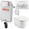 Alcadrain Set modulu k zazdění, EBS WC Urban City, sedátka a tlačítka M71, chrom lesk 1 set Alcadrain Set modulu k zazdění, EBS WC Urban City, sedátka a tlačítka M71, chrom lesk 1 set