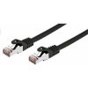 C-TECH patch kábel Cat6, FTP, čierny, 0,25 m C-TECH patch kábel Cat6, FTP, čierny, 0,25 m