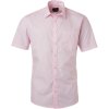 James & Nicholson Košile JN 680, popelínová, krátký rukáv COT02068004004-light pink XL Růžová světlá James & Nicholson Košile JN 680, popelínová, krátký rukáv COT02068004004-light pink XL Růžová světlá