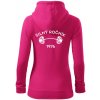 Silný ročník - Letopočet 1976 - Mikina dámska trendy zipper s kapucňou - XS ( Purpurová ) Silný ročník - Letopočet 1976 - Mikina dámska trendy zipper s kapucňou - XS ( Purpurová )