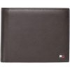 Tommy Hilfiger pánska kožená peňaženka Eton CC And Coin Pocket GBT/201 Dark Brown TH Tommy Hilfiger pánska kožená peňaženka Eton CC And Coin Pocket GBT/201 Dark Brown TH