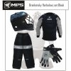 MPS brankársky florbalový set Black S MPS brankársky florbalový set Black S