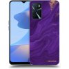 Picasee silikónový čierny obal pre OPPO A16 - Purple Picasee silikónový čierny obal pre OPPO A16 - Purple