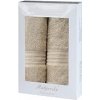 Matějovský Darčekové balenie uterákov Aruba béžová 2ks, 100% Egyptská Bavlna, 1x50x100/1x70x140cm Matějovský Darčekové balenie uterákov Aruba béžová 2ks, 100% Egyptská Bavlna, 1x50x100/1x70x140cm