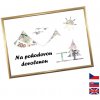 Rámček na darovanie peňazí - Dovolenka - hory, Nápis česky, Rámik 203 - zlatá metalická Rámček na darovanie peňazí - Dovolenka - hory, Nápis česky, Rámik 203 - zlatá metalická
