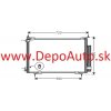 Honda CRV 3/02-9/06 chladič klimatizácie 2,0i-2,2CDTi Honda CRV 3/02-9/06 chladič klimatizácie 2,0i-2,2CDTi