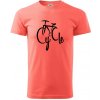 Cycle bicykel - Klasické pánske tričko vyššej gramáže - L ( Korálová ) Cycle bicykel - Klasické pánske tričko vyššej gramáže - L ( Korálová )
