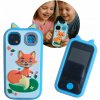 TELEFÓN PRE DETI SMARTFÓN FOTOAPARÁT KAMERA EDUKAČNÝ D13 LÍŠKA MODRÝ TELEFÓN PRE DETI SMARTFÓN FOTOAPARÁT KAMERA EDUKAČNÝ D13 LÍŠKA MODRÝ