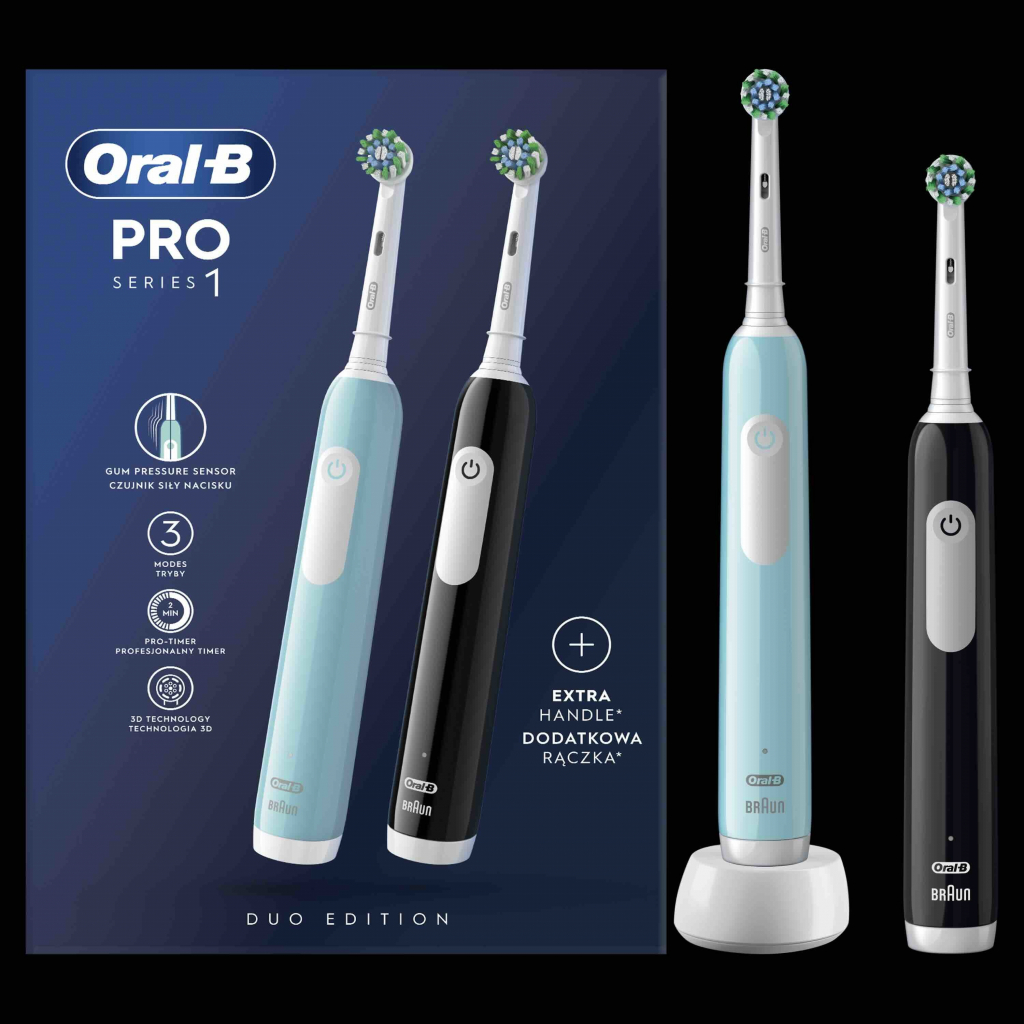 Oral-B Pro Series 1 DUO Blue & Black