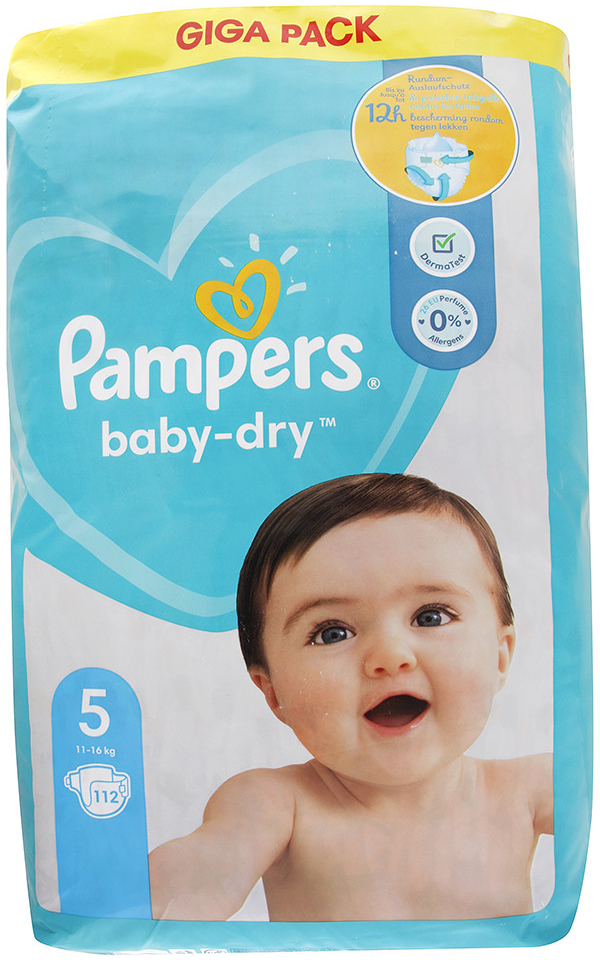 Pampers Baby Dry 5 108 ks