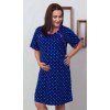 Košeľa na kojenie materská Bodky obojstranné rozopínanie 2XL Modrá Košeľa na kojenie materská Bodky obojstranné rozopínanie 2XL Modrá