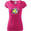 Volejbal lopta v triku - Dámske tričko Pure - M ( Purpurová ) Volejbal lopta v triku - Dámske tričko Pure - M ( Purpurová )