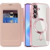 Techsuit – SmartMag Book Case knižkové ochranné puzdro pre Samsung Galaxy A57 5G – ružové Techsuit – SmartMag Book Case knižkové ochranné puzdro pre Samsung Galaxy A57 5G – ružové