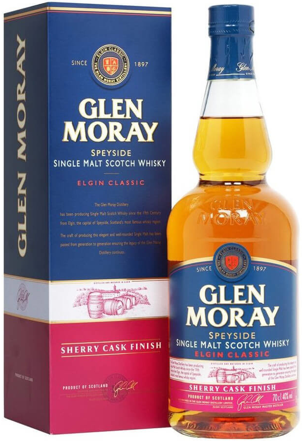 Glen Moray Elgin Classic Sherry Cask Finish 40% 0,7 l (kartón)