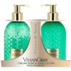 Vivian Gray Jasmine Patchouli krémové tekuté mydlo na ruky 300 ml + hydratačný krém na ruky 300 ml darčeková sada Vivian Gray Jasmine Patchouli krémové tekuté mydlo na ruky 300 ml + hydratačný krém na ruky 300 ml darčeková sada
