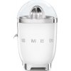 Smeg CJF11WHEU citrusový odšťavovač, 70 W, manuálny tlak, univerzálny kužeľ z nerezovej ocele, biely Smeg CJF11WHEU citrusový odšťavovač, 70 W, manuálny tlak, univerzálny kužeľ z nerezovej ocele, biely