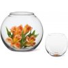 Váza GLOBE guľa priemer 16,4cm, číre sklo BOHEMIA KLC Váza GLOBE guľa priemer 16,4cm, číre sklo BOHEMIA KLC