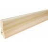 Barlinek P20 soklová lišta Jaseň bielený lak drevená Barlinek P20 soklová lišta Jaseň bielený lak drevená