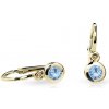 Cutie Jewellery Detské náušnice C1537Z Artick Blue -Žlté zlato 585/000 Cutie Jewellery Detské náušnice C1537Z Artick Blue -Žlté zlato 585/000