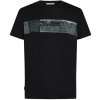 Pánske funkčné tričko Icebreaker Men Merino 150 Tech Lite SS Tee Elevation Line Veľkosť: L / Farba: čierna Pánske funkčné tričko Icebreaker Men Merino 150 Tech Lite SS Tee Elevation Line Veľkosť: L / Farba: čierna