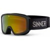 Detské lyžiarske okuliare Sinner Duck Mountain Kids Matte Black/Red Mirror Detské lyžiarske okuliare Sinner Duck Mountain Kids Matte Black/Red Mirror
