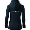 Lyžiar EKG - Mikina dámska trendy zipper s kapucňou - M ( Tmavomodrá (takmer čierna) ) Lyžiar EKG - Mikina dámska trendy zipper s kapucňou - M ( Tmavomodrá (takmer čierna) )