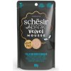 Schesir Cat kapsička After Dark Velvet Mousse kura/vajcia 80g Schesir Cat kapsička After Dark Velvet Mousse kura/vajcia 80g