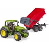Bruder Traktor John Deere a sklápacie valník Bruder Bruder Traktor John Deere a sklápacie valník Bruder