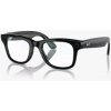 GOOGLE Meta Ray-Ban Wayfarer, AI brýle, Shiny Black, Clear RW4006 601/SB50 GOOGLE Meta Ray-Ban Wayfarer, AI brýle, Shiny Black, Clear RW4006 601/SB50