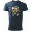 Basketbal komiks - Klasické pánske tričko vyššej gramáže - XL ( Tmavomodrá (takmer čierna) ) Basketbal komiks - Klasické pánske tričko vyššej gramáže - XL ( Tmavomodrá (takmer čierna) )