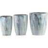 Mondex Sada 3 ks květináčů NEVA MARBLE VIII modrá Mondex Sada 3 ks květináčů NEVA MARBLE VIII modrá