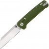 QSP Penguin Glyde 14C28N, 2 tone finish stonewash - satin,,Handle: OD green FRN QS130GL-B1 QSP Penguin Glyde 14C28N, 2 tone finish stonewash - satin,,Handle: OD green FRN QS130GL-B1