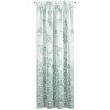 Hotový dekoračný záves s riasiacou páskou - Clarissa zelené vetvičky 140 x 270 cm Hotový dekoračný záves s riasiacou páskou - Clarissa zelené vetvičky 140 x 270 cm