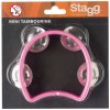 Stagg TAB-MINI/PK, mini tamburína růžová Stagg TAB-MINI/PK, mini tamburína růžová