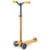 Detská kolobežka Micro MAXI DELUXE PRO LED Žltá,Čierna Detská kolobežka Micro MAXI DELUXE PRO LED Žltá,Čierna