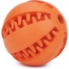 Denta Fun čistiaca zubná gumená loptička, 5 cm, oranžová Denta Fun čistiaca zubná gumená loptička, 5 cm, oranžová