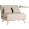JAKS Rozkladacie kreslo Marry 2 béžové látka JAKS Rozkladacie kreslo Marry 2 béžové látka