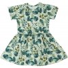 ESITO Dievčenské šaty Leaves olivová Veľ. 116 ESITO Dievčenské šaty Leaves olivová Veľ. 116