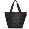 Nákupná taška cez rameno Reisenthel Shopper M Glossy dots black Nákupná taška cez rameno Reisenthel Shopper M Glossy dots black