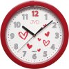 Detské nástenné hodiny JVD HP612.D3 červené Detské nástenné hodiny JVD HP612.D3 červené