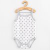 Dojčenské body bez rukávov New Baby Classic II hviezdičky šedé dievča 74 (6-9m) Dojčenské body bez rukávov New Baby Classic II hviezdičky šedé dievča 74 (6-9m)